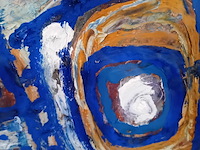 Schilderij, f. wierstra, wording, 1964 - afbeelding 4 van  8