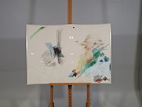 Schilderij, ger lataster, 1975 - afbeelding 1 van  6