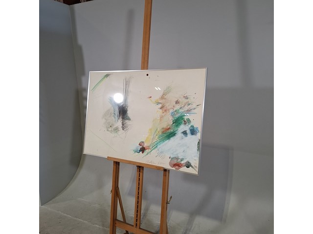 Schilderij, ger lataster, 1975 - afbeelding 3 van  6