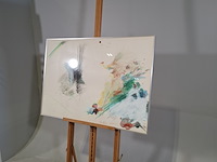 Schilderij, ger lataster, 1975 - afbeelding 3 van  6