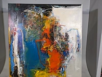 Schilderij, gesigneerd s.haitel - afbeelding 7 van  8
