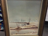 Schilderij getekend - afbeelding 1 van  2