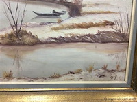 Schilderij getekend - afbeelding 2 van  2