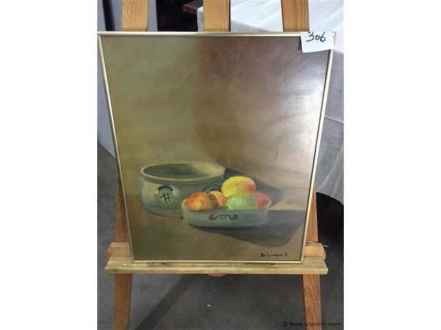 Schilderij getekend - afbeelding 1 van  2