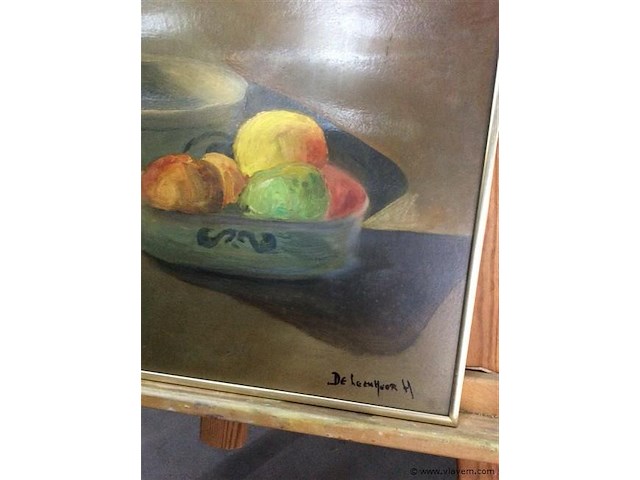 Schilderij getekend - afbeelding 2 van  2