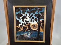 Schilderij, h. benschop, de verlichte voet reis - afbeelding 1 van  8