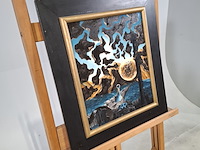 Schilderij, h. benschop, de verlichte voet reis - afbeelding 2 van  8