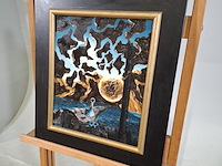 Schilderij, h. benschop, de verlichte voet reis - afbeelding 3 van  8