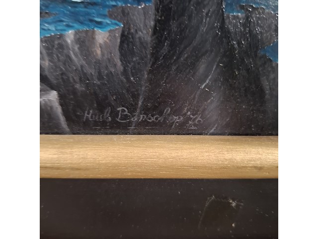 Schilderij, h. benschop, de verlichte voet reis - afbeelding 4 van  8