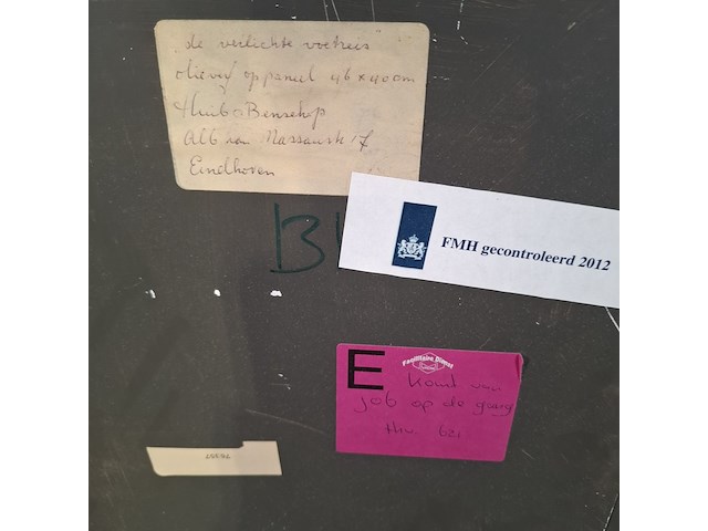 Schilderij, h. benschop, de verlichte voet reis - afbeelding 7 van  8