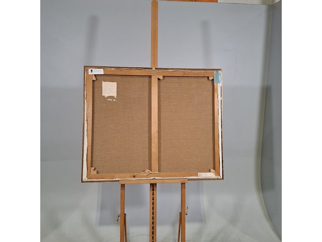 Schilderij, h. van vught, oosterdok, 1982 - afbeelding 5 van  6