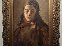 Schilderij, haagse school, schilderij, +/-1900 - afbeelding 1 van  7