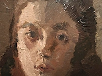 Schilderij, haagse school, schilderij, +/-1900 - afbeelding 2 van  7