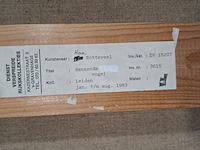 Schilderij, han rottevel, dansende vogel, 1983 - afbeelding 6 van  6