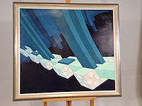 Schilderij, hans klaui, nr. 5 - afbeelding 1 van  6