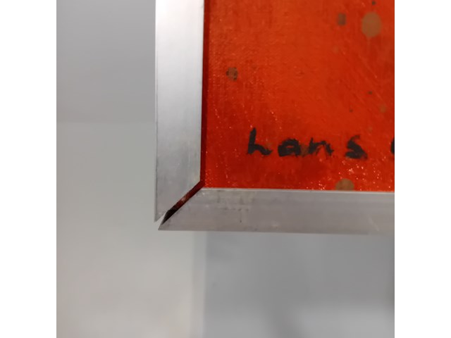 Schilderij, hans lie, compositie insekt, 1977 - afbeelding 6 van  8