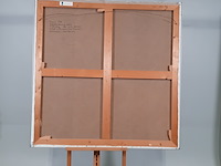 Schilderij, hans lie, compositie insekt, 1977 - afbeelding 7 van  8