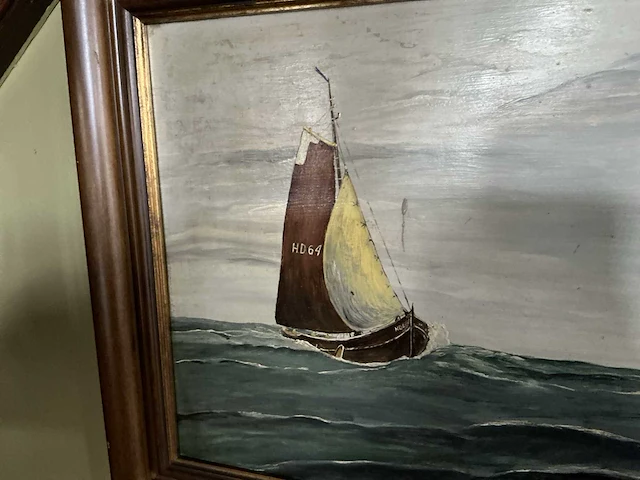 Schilderij, hd 64 zeilboot - afbeelding 3 van  3