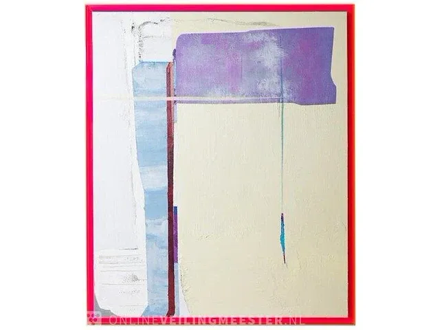 Schilderij hkliving, days in the city 152x127 cm - afbeelding 1 van  3