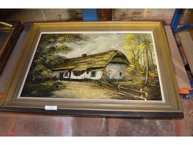 Schilderij huis - afbeelding 1 van  5