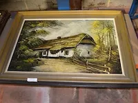 Schilderij huis - afbeelding 1 van  5