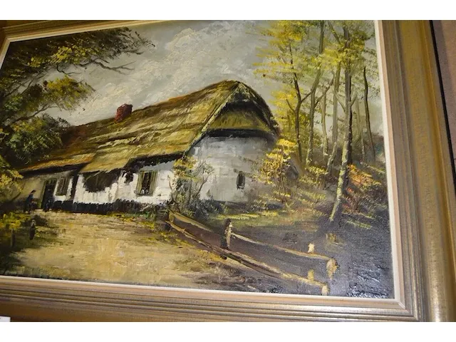 Schilderij huis - afbeelding 3 van  5
