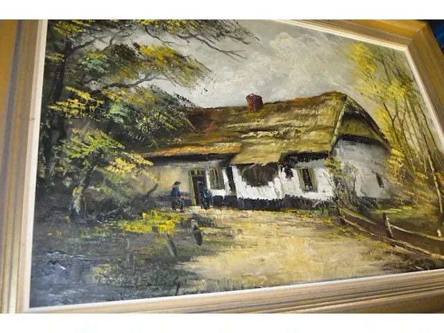 Schilderij huis - afbeelding 4 van  5
