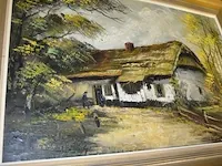 Schilderij huis - afbeelding 4 van  5