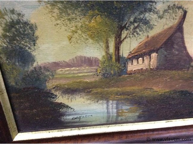 Schilderij huis - afbeelding 2 van  2