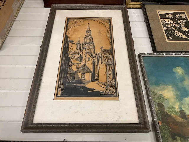 Schilderij hy verspeel zyn kins gedeel te (7x) - afbeelding 5 van  8