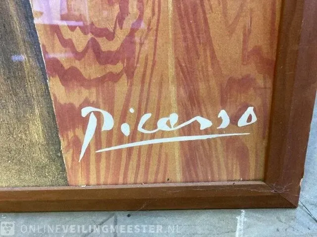 Schilderij in lijst reproductie picasso - afbeelding 2 van  4