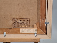 Schilderij, j. burgerhout, jongetje, 1956 - afbeelding 7 van  9