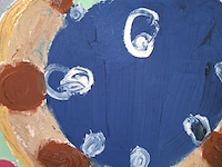 Schilderij, j. de haan, geheimschrift, 2003 - afbeelding 4 van  7