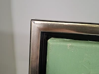 Schilderij, j. de haan, geheimschrift, 2003 - afbeelding 6 van  7