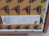 Schilderij, j. kokkelkoren, stilleven met eieren , 1981 - afbeelding 3 van  11