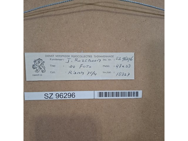 Schilderij, j. rozeboom, de foto - afbeelding 7 van  7