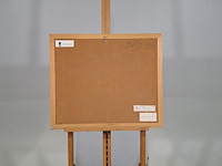 Schilderij, j. stolp, tuinimpressie, 1975 - afbeelding 6 van  7