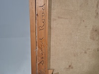 Schilderij, j. van dijk, dansend rood, 1961 - afbeelding 7 van  8