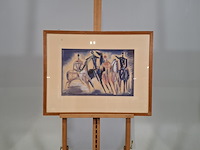 Schilderij, j. van reede, ruiters - afbeelding 1 van  7