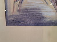 Schilderij, j. van reede, ruiters - afbeelding 5 van  7