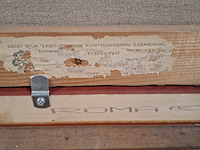 Schilderij, j. verschuren, 1971 - afbeelding 7 van  7