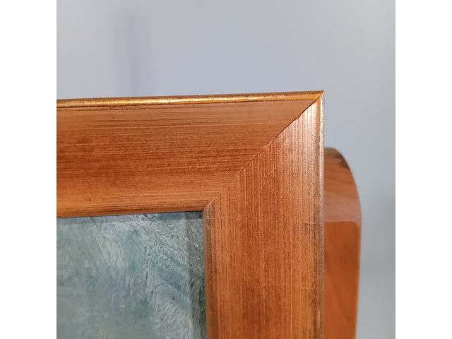 Schilderij, j.m.m. van santen, meisje met fanjack - afbeelding 5 van  7