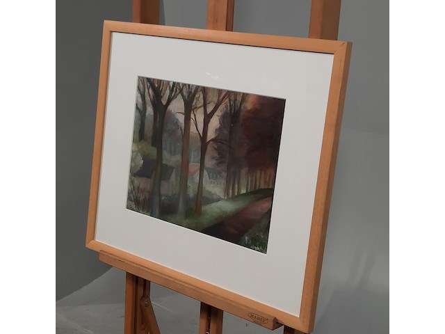 Schilderij, j.w. rooseboom, sombere dag - afbeelding 3 van  8