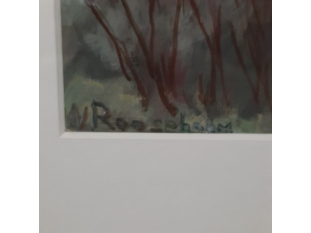 Schilderij, j.w. rooseboom, sombere dag - afbeelding 5 van  8