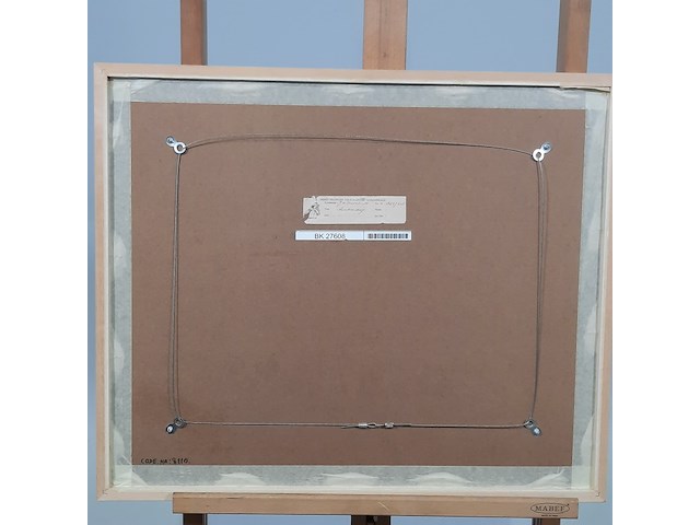 Schilderij, j.w. rooseboom, sombere dag - afbeelding 7 van  8