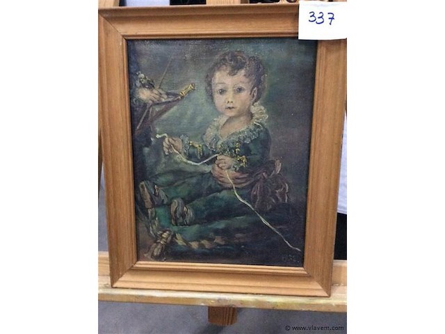 Schilderij kind - afbeelding 1 van  2