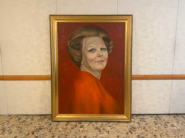 Schilderij koningin beatrix - afbeelding 1 van  4