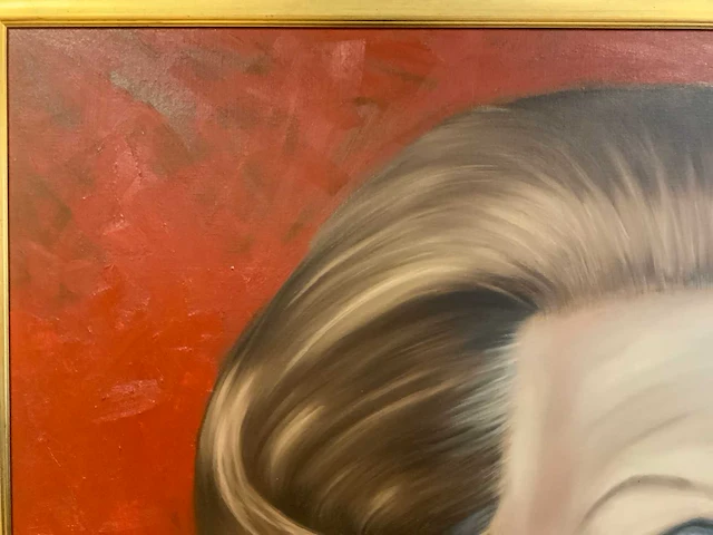 Schilderij koningin beatrix - afbeelding 3 van  4