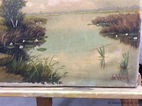 Schilderij landschap - afbeelding 2 van  2