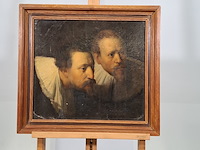 Schilderij, lemmink, koppen - afbeelding 1 van  7